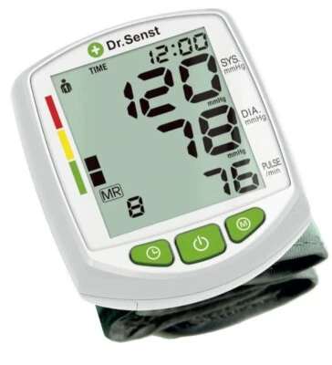 Dr. Senst Blutdruckmessgerät BP880W174 Handgelenk, Blutdruck und Puls NEU OVP