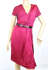 $1695 NEW Authentic Gucci V-Neck Dress w/GG Belt, S, 271398 - Picture 1 of 8