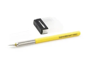 Tamiya Craft Tools Modeler's Knife (Yellow) 69941 - Picture 1 of 2