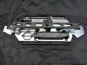 Losi Tenacity TT DB Pro Silver Aluminum Chassis Set Motor Mount Chassis Support - Picture 1 of 6