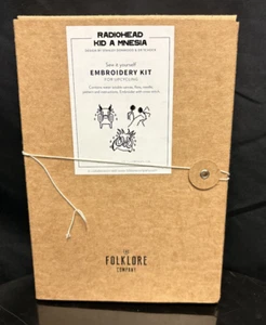 Radiohead - Kid A Mnesia 2022 Promo Stickpackung Nähen Basteln Folklore Company - Bild 1 von 2