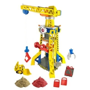 Rubble & Crew, Bark Yard Crane Tower Playset w/ Rubble (Paw Patrol) Brand New - Imagen 1 de 3