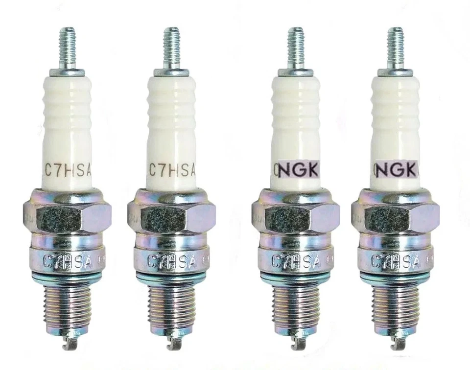 4X C7HSA Spark Plug For HONDA XR100R XR100 XR80R XR80 100 80 - Изображение 1 из 1