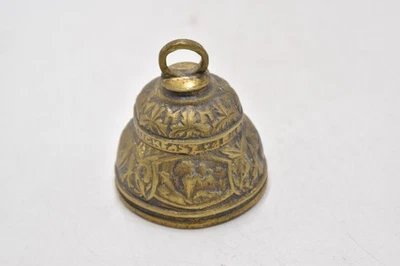 Vintage Buckfast Abbey Souvenir Small English Brass Bell Sanctuary Church Bell - Image 1 of 4