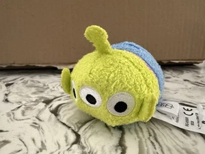 Disney Tsum Tsum Alien Toy Story 3.5” Mini Plush Pixar Green Toy Space - Picture 1 of 2