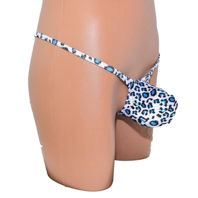 Mens thong bulge pouch Leopard Print (XXL) - Bild 1 von 4