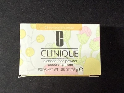 Clinique Blended Face Powder - 03 Transparency - .88 oz / 25 g - New in Box - Image 1 of 2