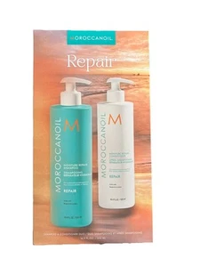 MOROCCANOIL Moroccan Oil Moisture Repair Shampoo and Conditioner Duo 500ml Each - Picture 1 of 1