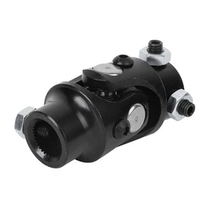 Ι Black Steering Shaft U Joint 3/4-36 Spline X 3/4in DD For Grinding Machines - Picture 1 of 9