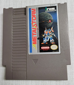 Metal Storm (Nintendo NES) Tested & Working