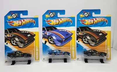 Hot Wheels Mazda RX-7 negro y azul 2012 nuevos modelos 31/50 Foto 1 de 4