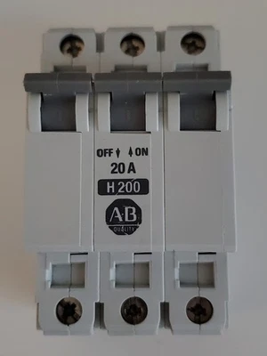 Alan Bradley (AB) 20A Type B Triple Pole MCB H200 - Image 1 of 4