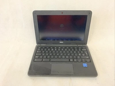 Chromebook Dell Inspiron 3831 negra Intel interior pantalla oscura dañada Foto 1 de 4