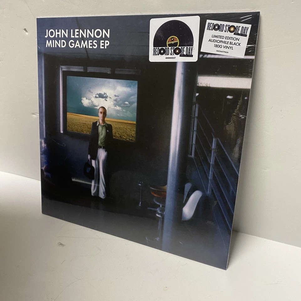 John Lennon (The Beatles) - Mind Games Black Audiophile 12” 180G Vinyl RSD 2024 - Image 1 of 2