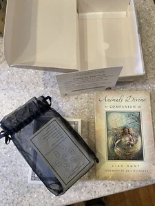 Animal Divine Tarot Cards & Book OOP ED By Lisa Hunt 1st Edition Second Print - Picture 1 of 7