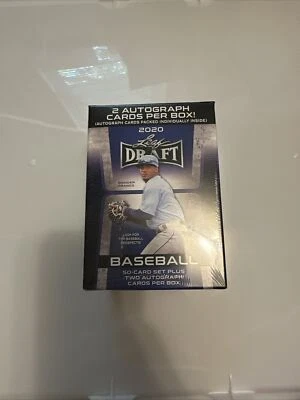 2020 Leaf Draft Baseball Blaster Box - Factory Sealed - 2 Autos Per Box - Image 1 of 3