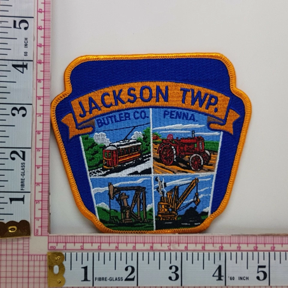 Jackson TWP Butler CO Pennsylvania Jacket Vest Patch Crest Badge - Image 1 of 1
