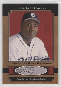 2001 Upper Deck Legends Legendary Game Jerseys Tony Gwynn #J-TG HOF