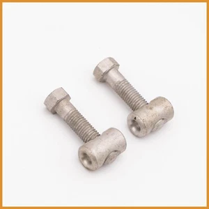 CAMPAGNOLO RECORD SEATPOST BOLTS ALUMINUM ROAD BIKE VINTAGE 70S CNC ERGAL LIGHT - Imagen 1 de 4