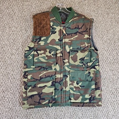 ST Moritz Camoflauge Vest Mens Medium Full Zip Hunting Shooting - Image 1 of 4