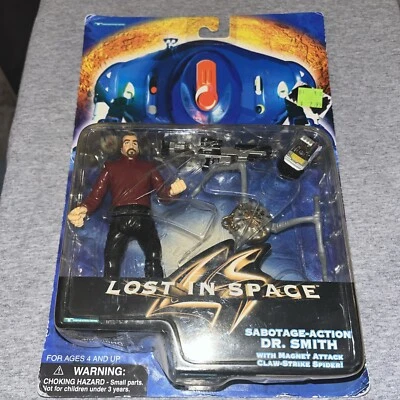 Figura de acción LOST IN SPACE Sabotage-Action Dr. Smith 5" Trendmasters 1997 Foto 1 de 4