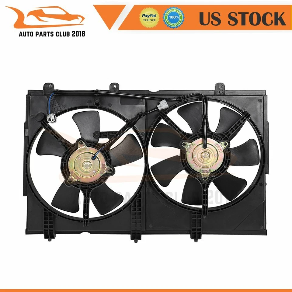 Fits for 2003-2006 Mitsubishi Outlander Radiator Cooling Fan 621820 674-59828 Foto 1 de 4