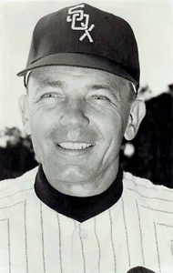 1967 Vintage Photo Chicago White Sox Baseball Manager Eddie Stanky poses - Picture 1 of 2