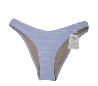 Lululemon Women’s Smocked  Mid Rise Skimpy Swim Bottom Size 6 Color Light - Image 1 of 4