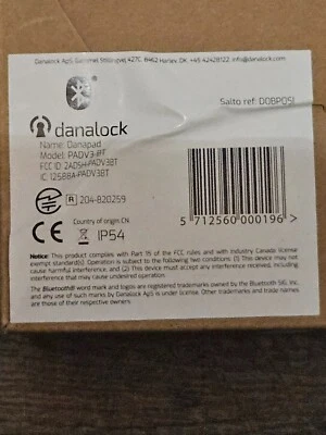 Salto Security Danalock PADV3-BT - Image 1 of 4