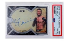 Stipe Miocic 2018 Topps UFC Museum Silver Auto Signed Autograph /99 PSA 10