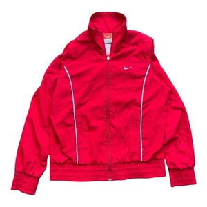 Vintage Red Nike Track Jacket  Youth L - Picture 1 of 4