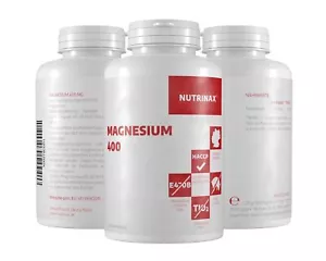 Nutrinax Magnesium 400 - 300 Kapseln - 400mg Magnesium Kapseln - Bild 1 von 6