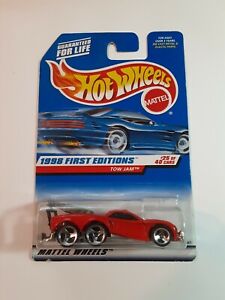 Hot Wheels Tow Jam 1998 First Editions #25 of 40 Collector #658 3 Spoke Wheels 