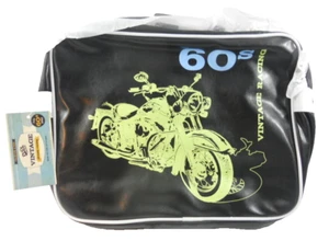 BORSA TRACOLLA SERIE MOTO VINTAGE misure 38 x 28 x 5 cm - Picture 1 of 1