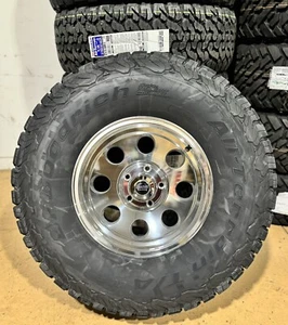 4) 17x9 American Racing Baja Wheels 37" BFG KO2 AT Tires 5x5.5 JEEP CJ5 CJ7 - Picture 1 of 6