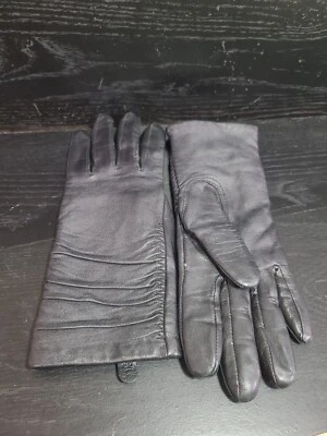 GUANTES MERONA CUERO NEGRO MUJER Foto 1 de 4