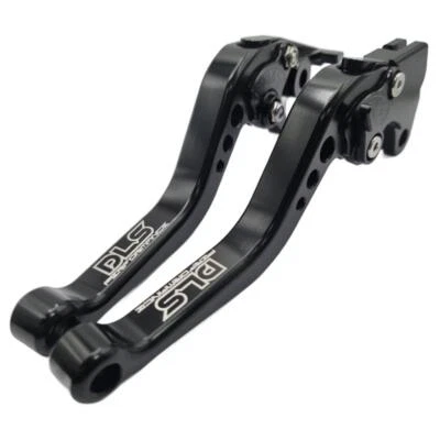 Palancas de embrague y freno negras cortas DLS Performance para Suzuki SV650 / X 2016-2024 Foto 1 de 4