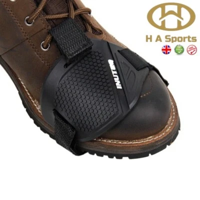 INUTEQ Motorbike Motorcycle Gear Shift Protective Shoe Pad Boot Cover Guard UK