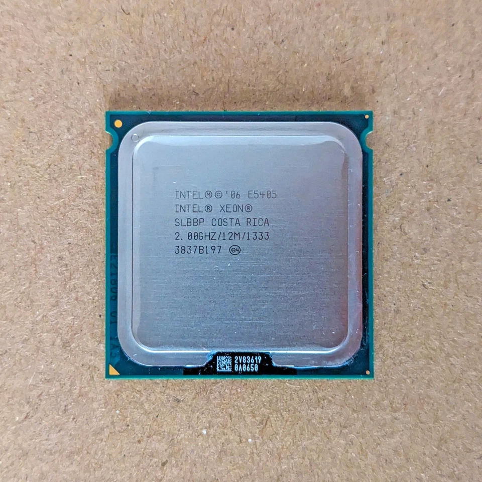 Intel Xeon E5405 SLBBP 2.00GHz / 12MB / 1333MHz LGA 771 Quad Core - Immagine 1 di 1
