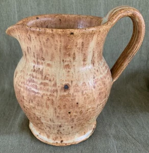 JARRA DE CERÁMICA Berea College Kentucky excelente esmalte mate moteado firmada (6 1/2") - Imagen 1 de 7