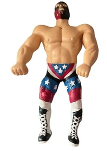 Wrestling WWF action figure Il PATRIOTA 1997 bend-ems - Foto 1 di 3