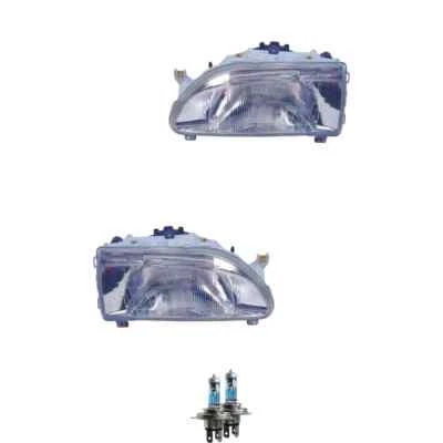 Scheinwerfer Set Halogen H4 für Renault 19 II Cabriolet Chamade inkl. Lampen - Bild 1 von 4