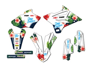 2019-2021 YZ 85 TROPIC White Senge Graphics Kit Compatible with Yamaha - Picture 1 of 10