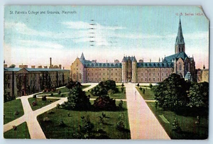 Kildare Ireland Postcard St. Patrick's College and Grounds Kinvara Maynooth 1907 - Picture 1 of 2