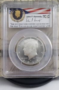 2014-S Enhanced Silver Kennedy - Denver 50th Anniversary - PCGS MS70 - FS - 4684 - Picture 1 of 6