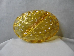 Vintage Indiana Amber Candy Dish - Picture 1 of 6