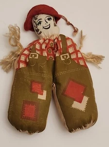 Vintage Pin Cushion Cowgirl Sawdust Body, Oversized Legs - Picture 1 of 9
