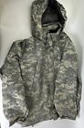 US Army Gortex Gen 3 Extreme Cold Wet Weather Digital Jacket Large Long See Pics