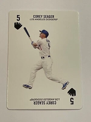2019 Topps Kenny Mayne 52 Card Baseball Game #5 - Corey Seager - Dodgers - Image 1 of 2