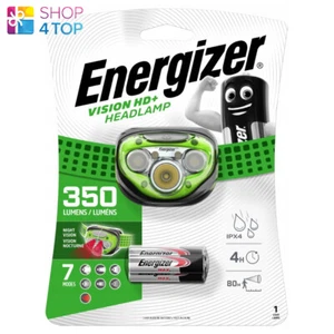 Energizer Vision HD Plus Linterna Lp09171 350 Lumen Verde 3 Aaa-Batterien Nuevo - Imagen 1 de 2